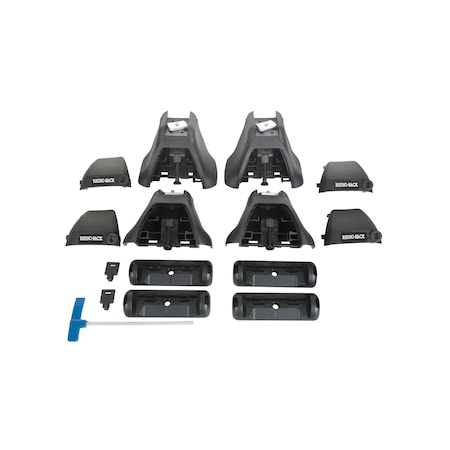 Rhino-Rack ROOF RACK LEG KIT - FOR HEAVY DUTY CROSSBARS ON BARE ROOF; SET OF 4 *C RLKHD